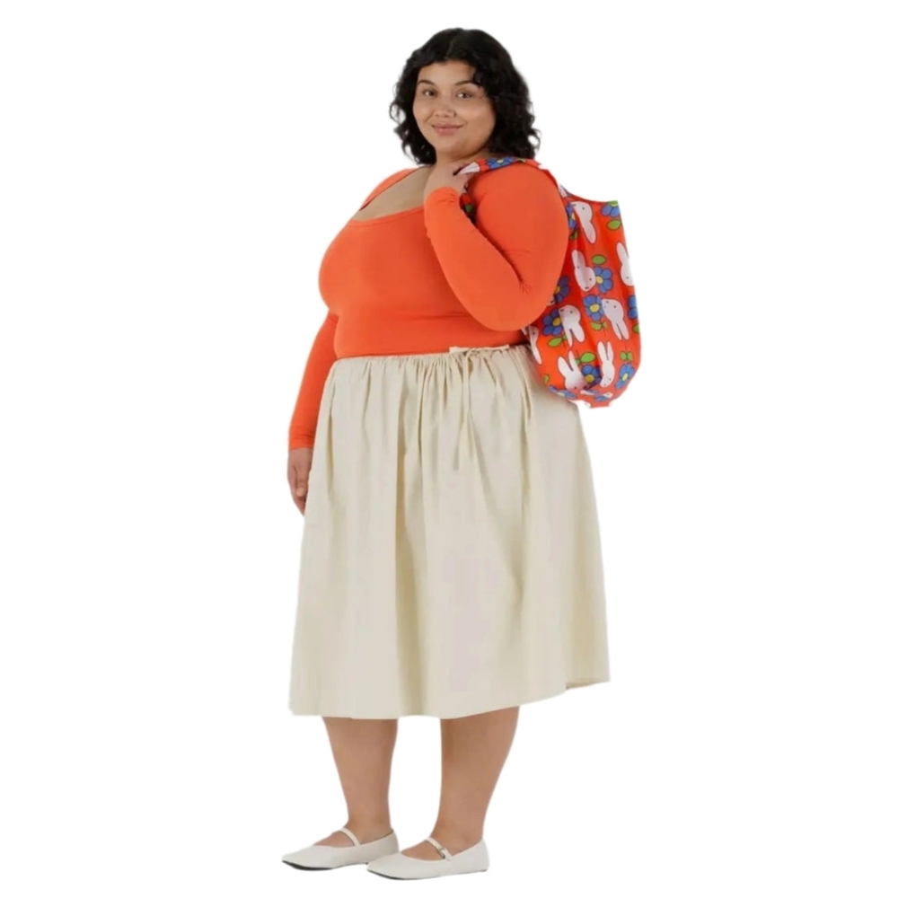 *NWT* BAGGU X MIFFY Floral Standard Bag - Picture 5 of 7